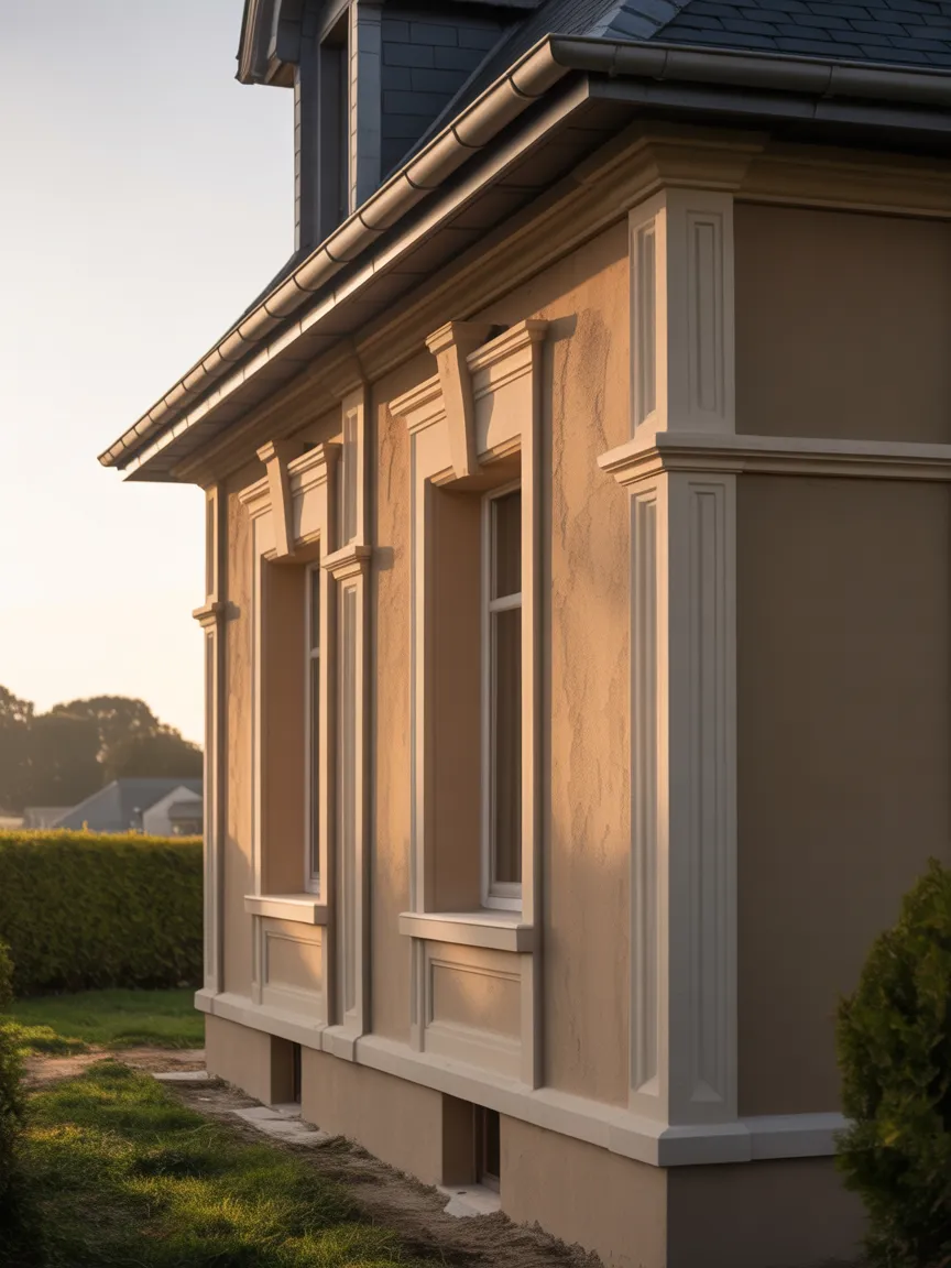 Ravalement de façade et enduit décoratif