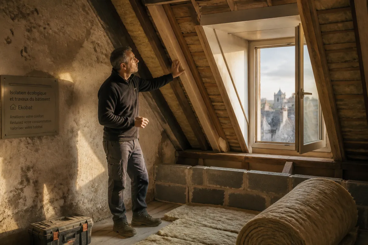 Photo de Isolation combles