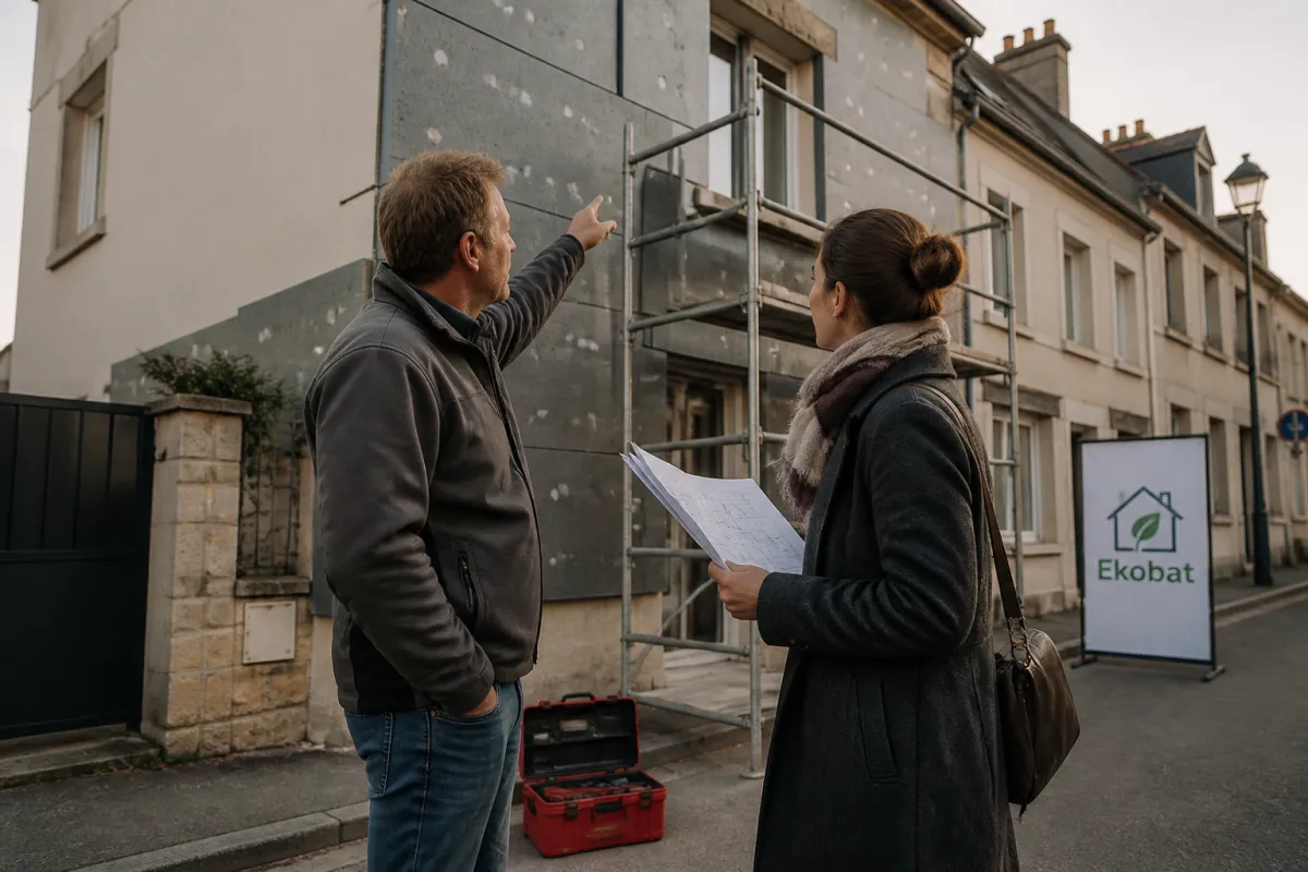 Photo de Quel est le prix d'une isolation extérieure à Caen ?